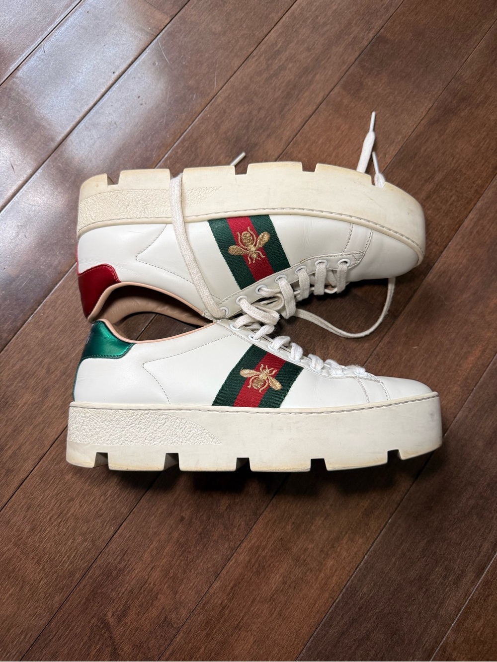 Gucci platform sneakers